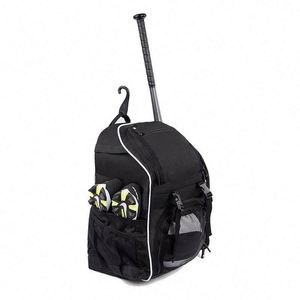 Sac à dos multi-usages de qualité supérieure, fabriqué en usine BSCI, avec logo personnalisé imprimé, sac de baseball léger, sac à dos de softball. - Product Image 6