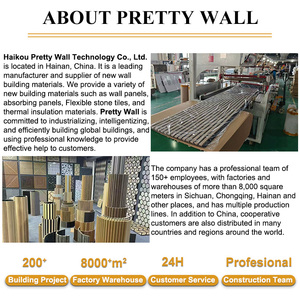 Hot Picks hiện đại <span class=keywords><strong>MDF</strong></span> polyester sợi gỗ slat hấp thụ tấm gỗ tự nhiên Veneer chống cháy nội thất Acoustic cho - Product Image 6