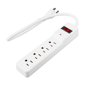 Regleta de Enchufes PLUGTUL HT-H4A1 de 4 Tomas <span class=keywords><strong>con</strong></span> Interruptor Iluminado, 10 Pies de Cable, 15A, ABS y Cobre, Uso Residencial - Product Image 4