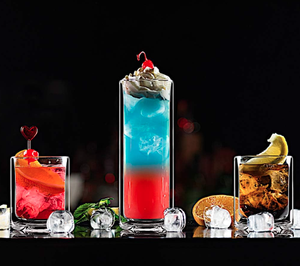 Vasos Altos para Cócteles de 14 oz, para Mojito, <span class=keywords><strong>Gin</strong></span> <span class=keywords><strong>Tonic</strong></span>, Café Helado, Vasos Transparentes para Bar - Product Image 3