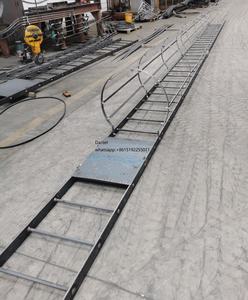 Scala a gabbia in acciaio inossidabile in alluminio zincato di sicurezza - Product Image 6