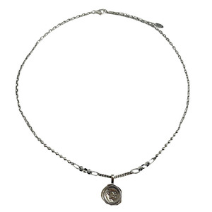 925 Sterling Silver Round <b>Elephant</b> Necklace For Women Korean Retro Minimalist Style Sweater Chain <b>Gift</b> Jewelry - Product Image 5