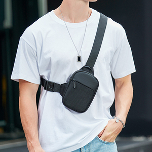 Sac de poitrine léger et élégant pour homme, style décontracté, petit sac à bandoulière pour téléphone portable - Product Image 3