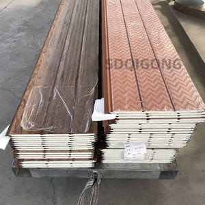 Panic Buying Revestimiento Impermeable Panel de pared ignífugo Sándwich de espuma de poliuretano Paneles exteriores para paredes - Product Image 3