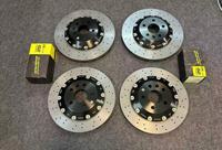 Disques de frein en céramique carbone haute performance et haute qualité 380-405 mm pour Audi Rs3 Rs4 Rs5 Rs6 Rs7 Garantie 1 an