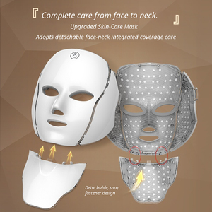 Masque facial détachable à <span class=keywords><strong>lumière</strong></span> <span class=keywords><strong>pulsée</strong></span> pour le traitement de l'acné, blanchiment, réparation, masseur électronique pour le soin de la peau - Product Image 6