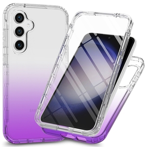 Color degradado 360 Cobertura completa Clear TPU PC Funda protectora para teléfono para Samsung Galaxy A35 A55 A15 <span class=keywords><strong>A14</strong></span> A54 <span class=keywords><strong>5G</strong></span> - Product Image 6