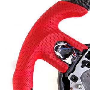 Volante Deportivo de Fibra de Carbono Alcantara con LED Rojo, Directo de Fábrica, para BMW <span class=keywords><strong>Mini</strong></span> R56, Gran Oferta, <span class=keywords><strong>en</strong></span> Stock - Product Image 4