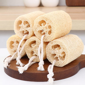 Tự Nhiên Tẩy Tế Bào Chết Tắm Loofah Miếng Bọt Biển Cơ Thể Scrubber Hữu Cơ Luffa Miếng Bọt Biển Bàn Chải Cho Món Ăn Và Nhà Bếp Làm Sạch - Product Image 1