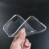 Coque transparente pour téléphone portable pour iPhone 7 8 SE2 2020 SE3 2022 Coque arrière en TPU souple antichoc