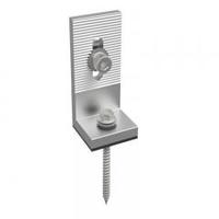 Accessoire pour pied Corigy en L Fabrication de support de montage solaire sur le toit accessoire pour pied en L pieds en L pour systèmes de montage solaire sur le toit en métal