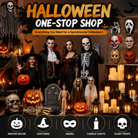 Décorations d'Halloween en feuilles d'érable et citrouilles artificielles, ornements réutilisables en mousse, très demandés pour la récolte d'automne