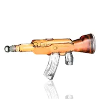 AK47 Rifle Gun Shaped Glass Decanter