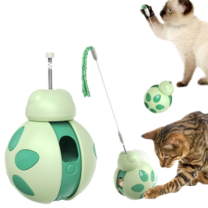 Mainan Kucing Mobil Keseimbangan Kumbang Plastik ABS Berkualitas Tinggi Ramah Lingkungan Populer 272g Warna Kustom Pola Solid XIAOGOU - Product Image 1