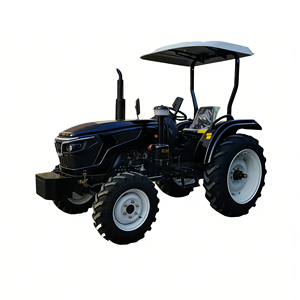 Mini-tracteur compact à transmission par engrenages 4x4 40 CV, tracteur à roues mini 4x4, tracteurs à moteur diesel - Product Image 5