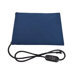 Coperta di riscaldamento elettrica resistente ai graffi impermeabile del produttore per cani grandi e piccoli gatti a temperatura costante invernale - Product Image 5