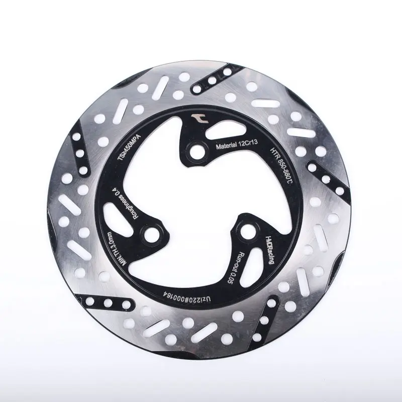 Custom brake disc processing Forged motorcycle brake disc can be customized 220mm hole pitch 70mm