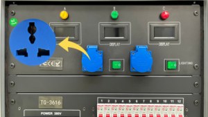กล่องกระจายไฟฟ้าสำหรับเวทีอุปกรณ์ดีเจสไตล์ใหม่กล่องกระจายพลังงาน - Product Image 5