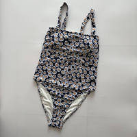 Maillots de bain personnalisés OEM pour maman et moi, imprimé marguerite, maillots de bain assortis, maillots de bain bikini grande taille avec contrôle du ventre