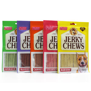Friandises pour chiens en viande séchée biologique, bâtonnets à mâcher pour chiens, friandises à mâcher avec du calcium, os torsadés pour chiens, mastication saine - Product Image 2