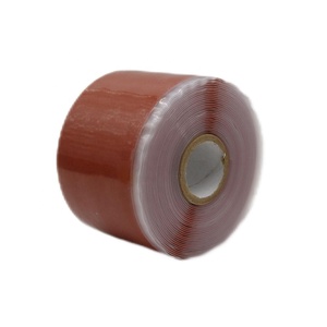 Ngọn lửa chống cháy <span class=keywords><strong>Silicone</strong></span> cao su tự nung chảy sửa chữa băng dính dừng rò rỉ Con dấu liên kết bọc băng 50mm * 0.8mm * 5m - Product Image 3