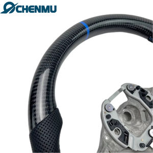 Volante <span class=keywords><strong>de</strong></span> marco <span class=keywords><strong>de</strong></span> fibra <span class=keywords><strong>de</strong></span> carbono estilo deportivo M en forma <span class=keywords><strong>de</strong></span> D para BMW F30 F10 F31 F15 F16 F34 F36 F20 FEver-Carbon Racing ECR - Product Image 3