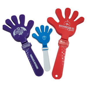 Vente en gros de claquettes blanches, grandes claquettes, bruiteurs, claquettes de football en plastique - Product Image 1