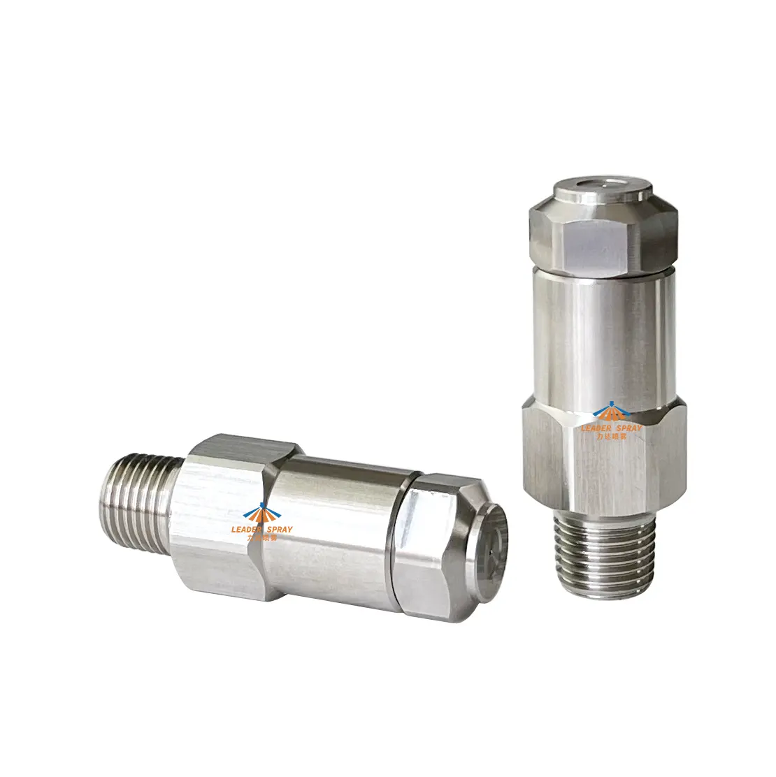 1/4 inch integral strainer filter stainless steel/brass Atomizing Spray hollow cone mist hydraulic Nozzle
