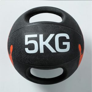 Tengbo Sports Dual Grip Rubber Medicine Ball 3-10kg para treinamento privado Core Training & Design portátil - Product Image 5