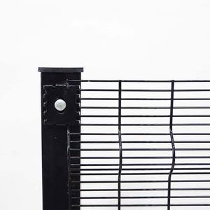 Venta caliente Fácil expansión 358 Anti-escalada Faux Privacy Límite Valla de pared Valla de malla de alambre soldada galvanizada - Product Image 5