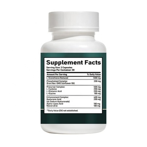 Integratore di Glutatione OEM, Capsule Sbiancanti per la Pelle, Migliorano la Luminosità della Pelle, Pillole Energetiche - Product Image 6