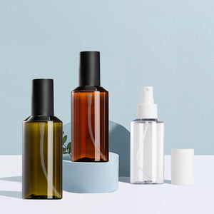 ขวดพลา<span class=keywords><strong>ส</strong></span>ติก PET <span class=keywords><strong>ส</strong></span>ีเขียวอำพันแบบ<span class=keywords><strong>ด้าน</strong></span><span class=keywords><strong>ส</strong></span>ำหรับผลิตภัณฑ์บำรุงผิว พร้อมหัวปั๊ม<span class=keywords><strong>ส</strong></span><span class=keywords><strong>เปร</strong></span><span class=keywords><strong>ย์</strong></span>แบบละเอียด ฝาปิดสีดำขาว <span class=keywords><strong>ส</strong></span>ำหรับบรรจุภัณฑ์เครื่อง<span class=keywords><strong>ส</strong></span>ำอาง - Product Image 5