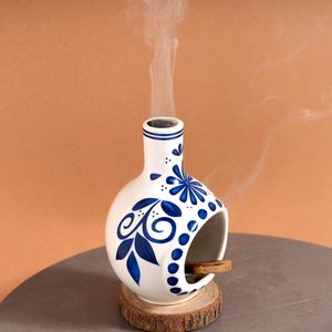 Handmade Ceramic Palo Santo Holder Burner Min Vintage Incense <strong>Dish</strong> for Palo Santo and Sticks <strong>Sage</strong> Holder - Product Image 5