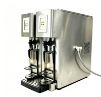 Machine à bière automatique 60L, distributeur de bière commercial de comptoir, réglage de la capacité, en acier inoxydable, double tête, pour bière pression professionnelle