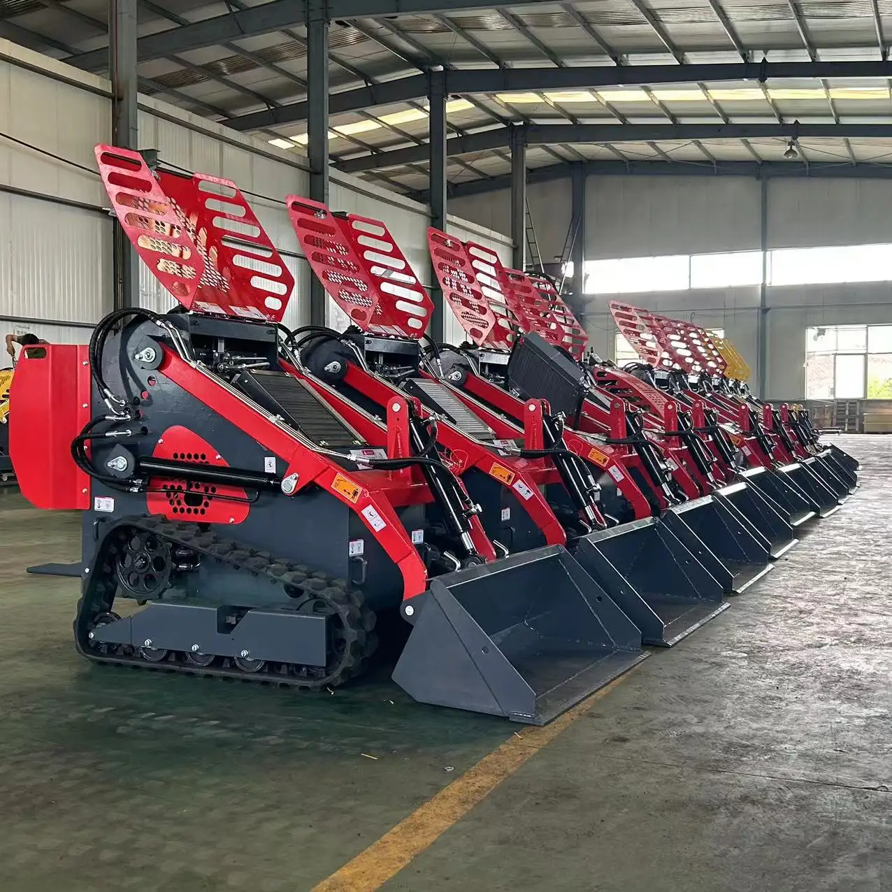 Free Shipping Cheap 500KG Skid Steer Diesel Loaders Mini Skid Steer Loader Epa Engine Loaders with Recruit Agent