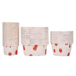 Moldes para Cupcakes al por Mayor, Bandejas para Cupcakes con Borde Enrollado, Vasos <span class=keywords><strong>de</strong></span> Papel para Freidora <span class=keywords><strong>de</strong></span> Aire, Moldes para Hornear <span class=keywords><strong>Muffins</strong></span> - Product Image 1