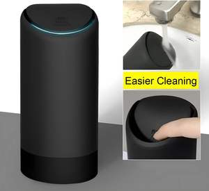 Mini Bote de <span class=keywords><strong>Basura</strong></span> Portátil para Auto, Ecológico, de Silicona, Impermeable y a Prueba de Fugas, con Tapa, para Hogar, Oficina, Cocina y Dormitorio - Product Image 4