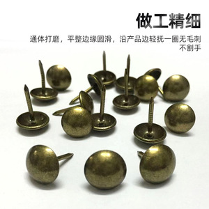 Bubble Nails Round Head Thickened Iron Copper Furniture Bolt For <b>Sofa</b> Upholstery Wood - Product Image 4