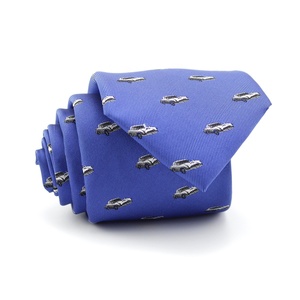 China Wholesale Fashion Business Handmade Unique <strong>Black</strong> White Car Custom Necktie Polyester <strong>Suit</strong> Blue Men's Neck <strong>Ties</strong> for Men - Product Image 3