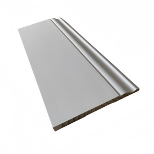 Plinthe de sol blanche de qualité supérieure, moulure de plinthe et cadre de porte, produit très demandé - Product Image 2