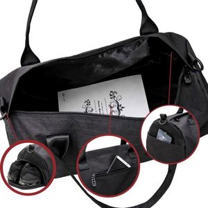Sac de sport personnalisé avec compartiment à chaussures - Sac de yoga personnalisé avec logo pour femmes et hommes - Product Image 3