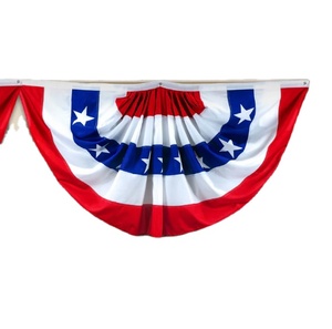 Banderas de Eventos de Poliéster con Impresión Digital de Alta Calidad, Entrega Rápida y Económica al por Mayor, Bandera de Medio Abanico - Product Image 5