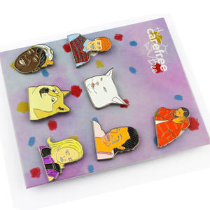 Medaglia fornitore prezzo a buon mercato all'ingrosso smalto <span class=keywords><strong>Pin</strong></span> Set nuovo Design personalizzato <span class=keywords><strong>Pin</strong></span> in smalto Set - Product Image 2