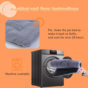 Zelfverwarmend Huisdier Bed Zelfverwarming Antislip Bodem Wasbare Niet-Elektrische Hondenmat Pad Hond Verwarming Pad Voor Binnen Buiten - Product Image 6