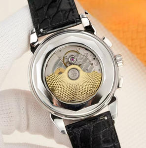 นาฬิกาอัตโนมัติคุณภาพสูง รุ่นคลาสสิก ขอบเพชร พร้อมฟังก์ชั่นแสดงข้างขึ้นข้างแรม และแสดงวันที่  เปล่งประกายด้วยเสน่ห์แห่งแฟชั่น - Product Image 5