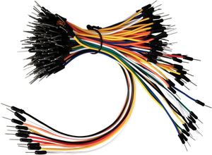 男性用はんだレスフレキシブルブレッドボードジャンパワイヤーケーブル高品質PVC銅互換<span class=keywords><strong>Arduino</strong></span>回路基板電子 - Product Image 2