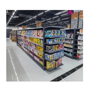 Хорошее качество гондолы супермаркета магазин дисплей стойки поставщик продуктовый магазин витрины открытого типа