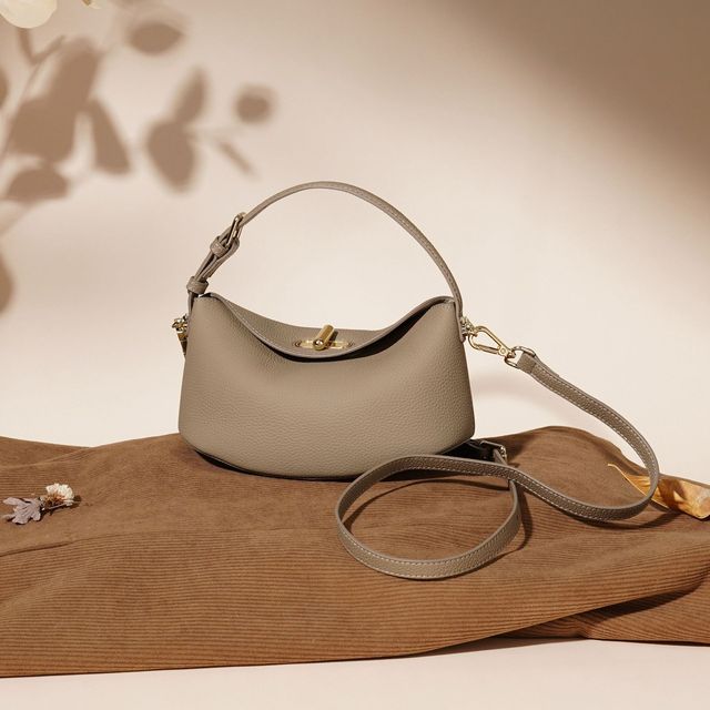 ODM&OEM 2026 Autumn/Winter Custom Manufacturer Genuine Leather Fashion Design Crossbody Bags Women's Leather Handbags