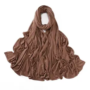 El más nuevo chal de Sotton suave de varios colores, Jersey de gran tamaño, Hijab 2024, nuevo diseño, Founara Hijab, Jersey