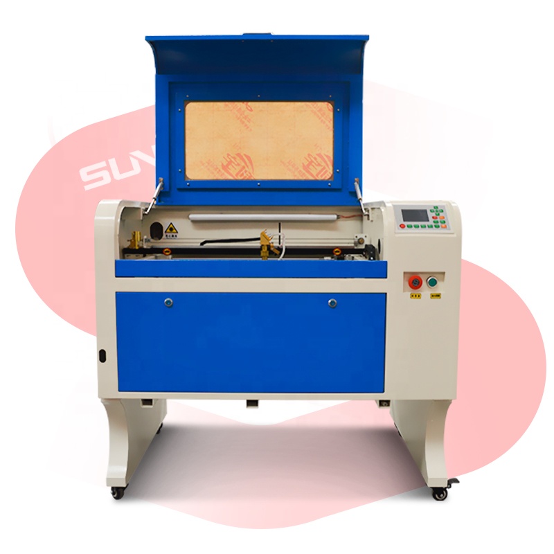 60W 80W 6040 Kleine Glazen Ething Laser Graveur Laser Cutter Co2 Laser Graveermachine Voor Niet-metalen